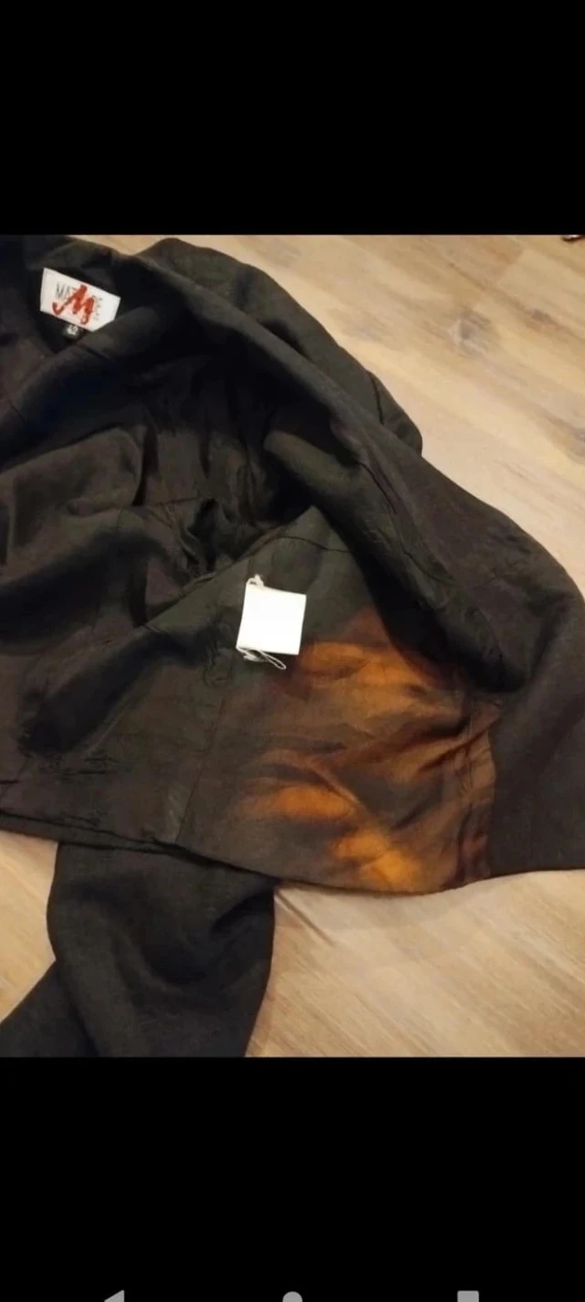 Bolero preto com um botão Mathilde Rondinaud T42 – photo 7